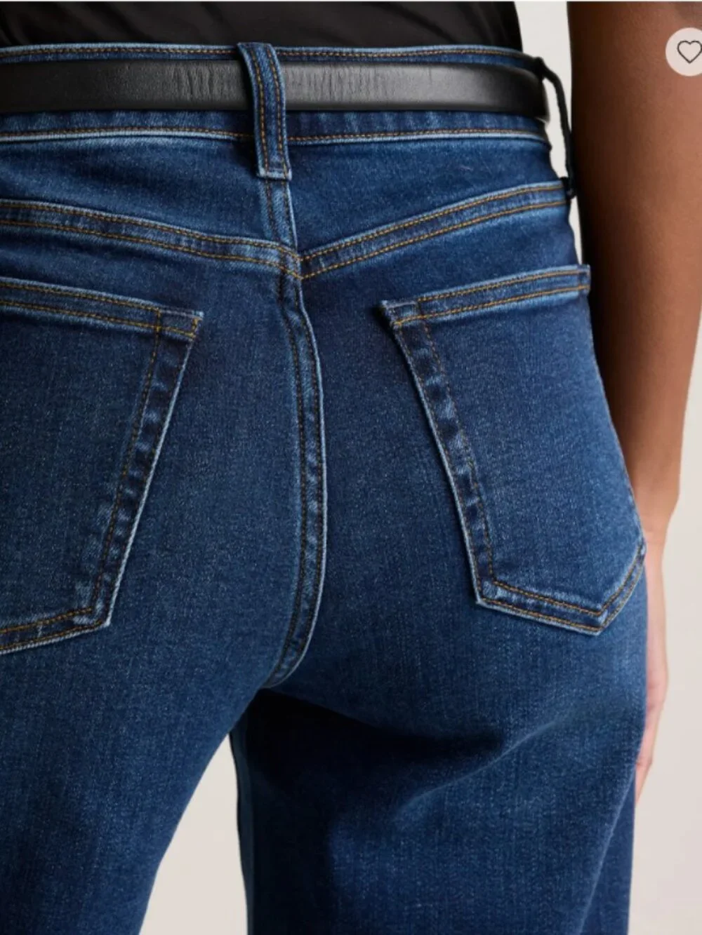 Quince Bella Stretch Wide Leg Jeans Size 26